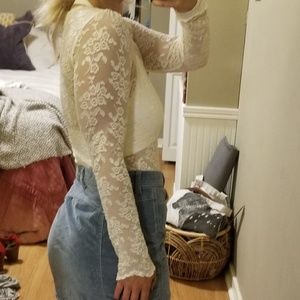 Lace Layering Long Sleeve